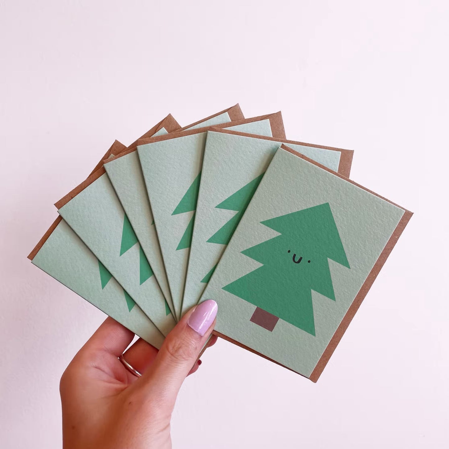 Mini Christmas Tree - Pack of 6