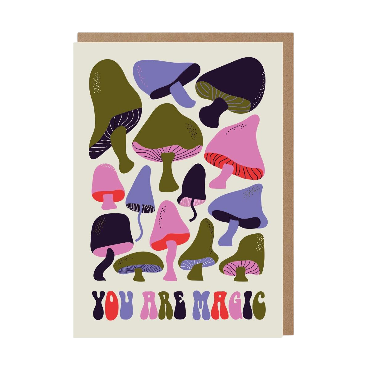 Magic Mushrooms Appreciation Card