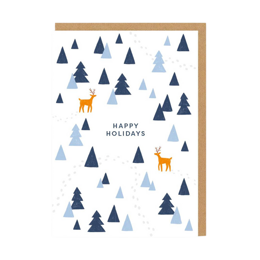 Tiny Forest Christmas Card