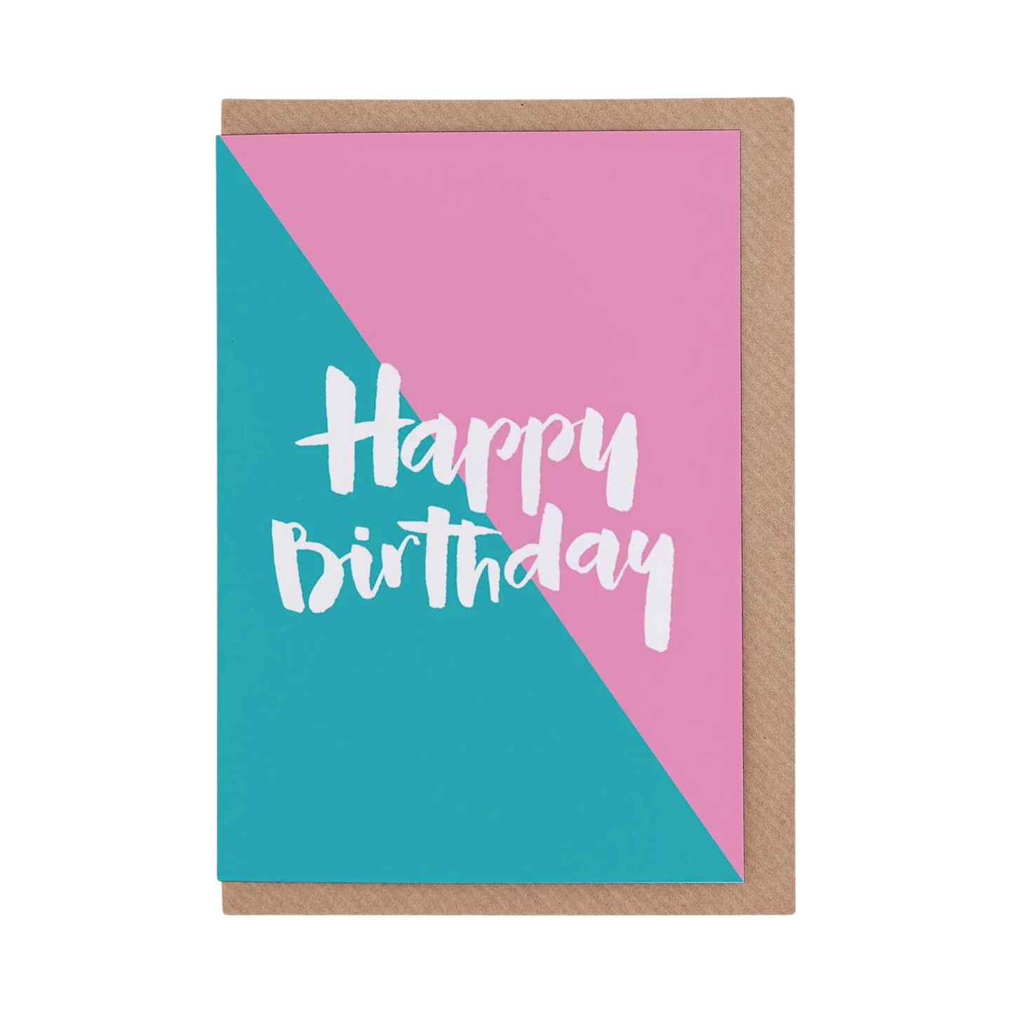 Happy Birthday (Pink / Turquoise)